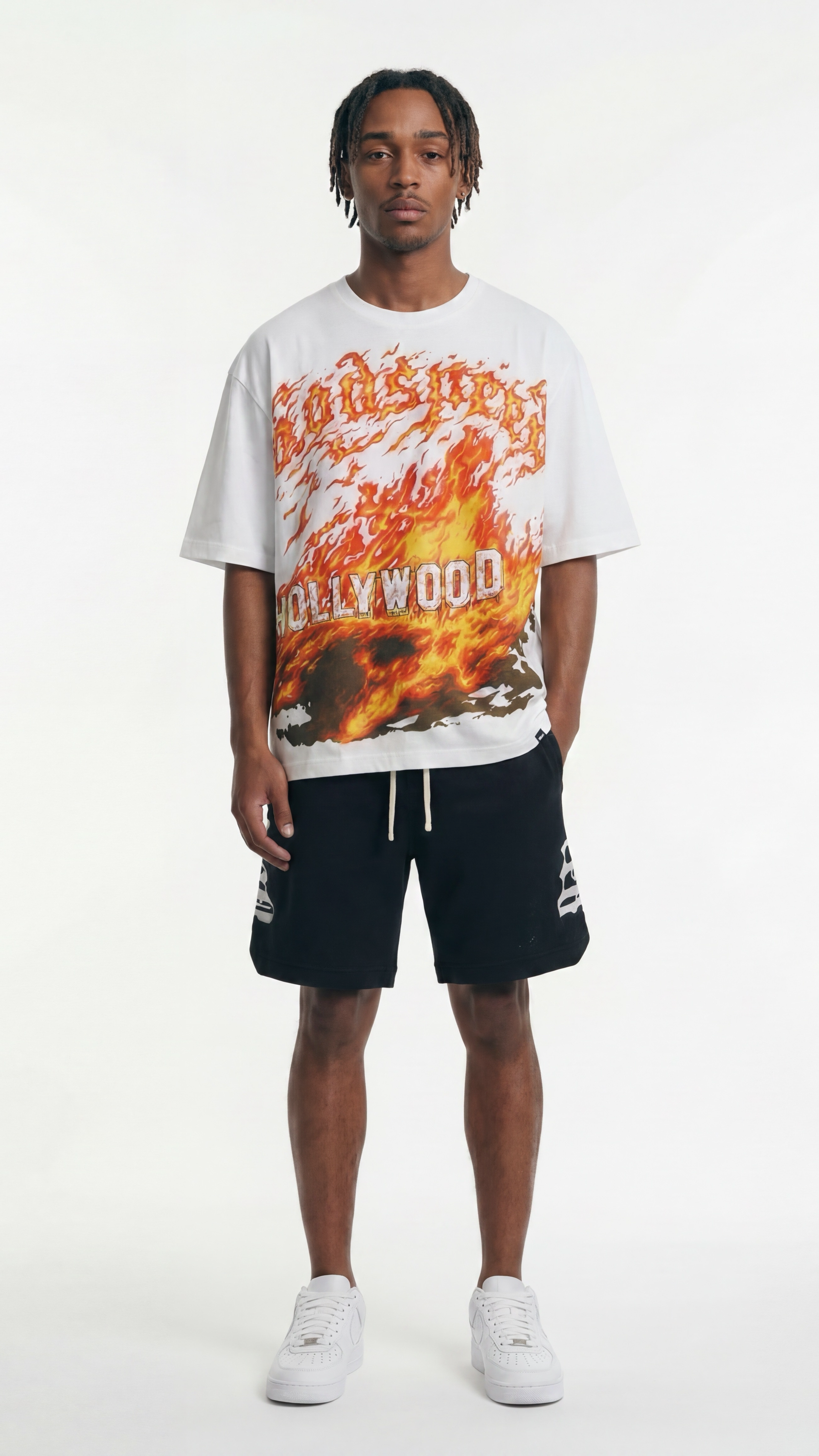 Godspeed Hollywood Inferno II NG Tee White