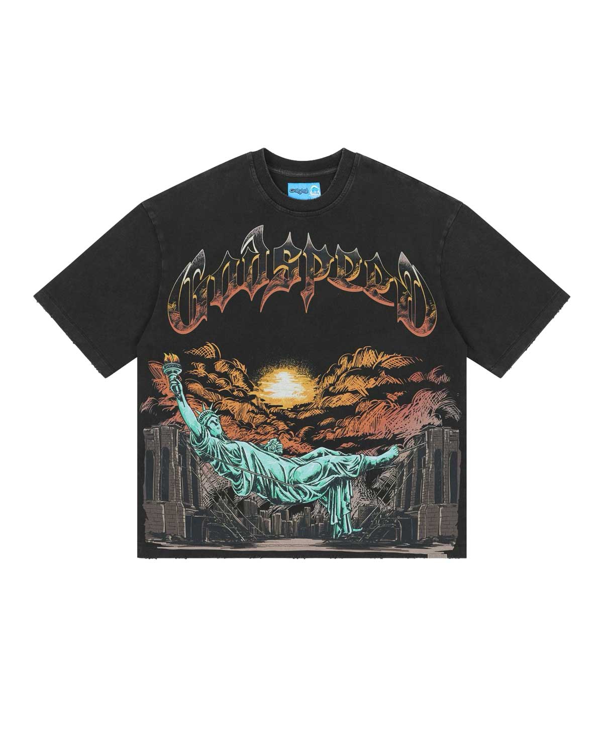 Godspeed Burnt Bridges NG II Tee Black