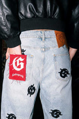 Godspeed Infinity Denim Shorts Blue Boom
