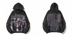Vintage "Godspeed" Oversized Hoodie